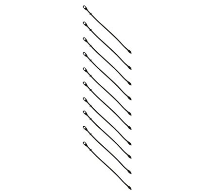 Pack 10 cordes élastiques pour formes - 12987