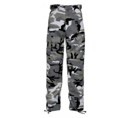 Pantalon camouflage gris enfant Percussion