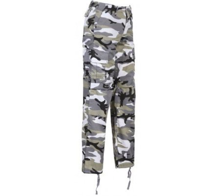 Pantalon camouflage gris enfant Percussion