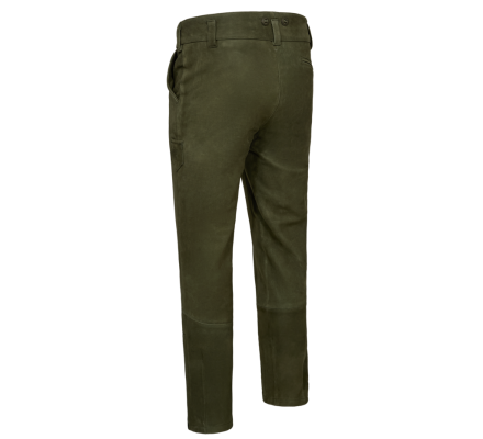 Pantalon de chasse en cuir kaki Strasbourg DEERHUNTER