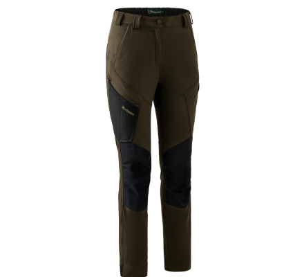 Pantalon Northward femme vert/noir DEERHUNTER