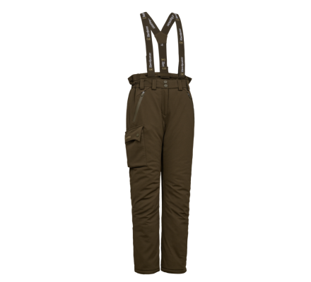Pantalon de chasse femme Muflon Hiver Pro kaki Deerhunter