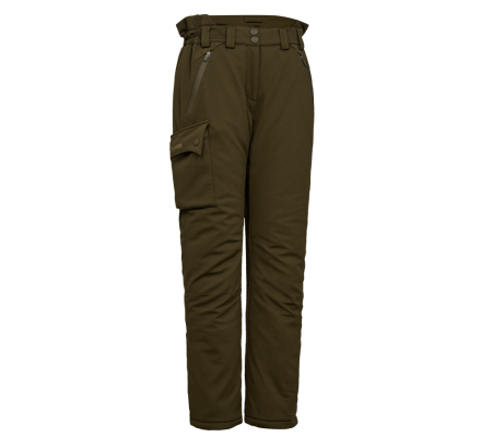 Pantalon de chasse femme Muflon Hiver Pro kaki Deerhunter
