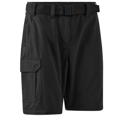 Pantalon détachable en short femme gris foncé DEERHUNTER