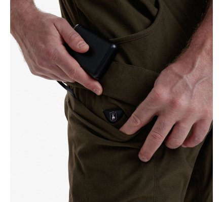 Pantalon chauffant HEAT Game marron DEERHUNTER