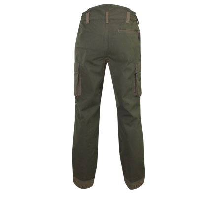 Pantalon de chasse Geai bicolore kaki/marron LMA