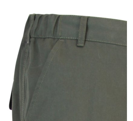 Pantalon de chasse bicolore kaki/marron Macreuse 