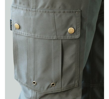 Pantalon de chasse kaki Pilet