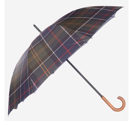 Parapluie canne Tartan BARBOUR