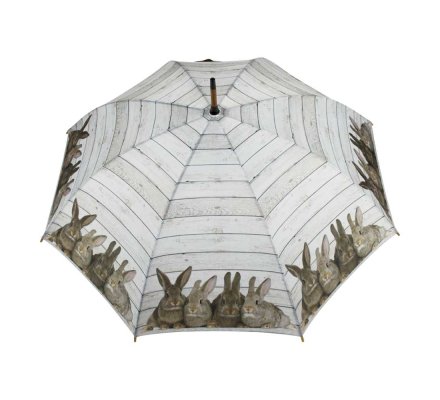 Parapluie lapins bruns