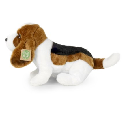 Peluche Basset 32 cm Eco-friendly