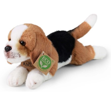 Peluche chien Beagle 20cm Eco-friendly