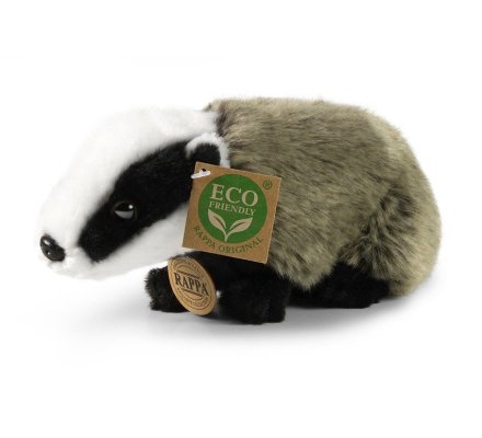 Peluche Blaireau 22 cm Eco-friendly