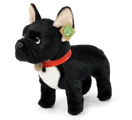 Peluche Bouledogue Français 30 cm Eco-friendly