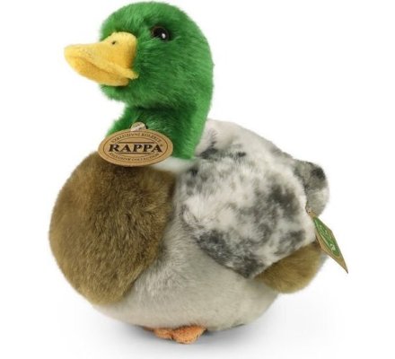 Peluche canard Colvert 20cm Eco-friendly