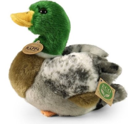Peluche canard Colvert 20cm Eco-friendly