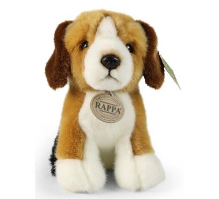 Peluche chien Beagle 20cm Eco-friendly