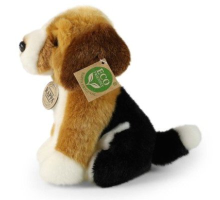 Peluche chien Beagle 20cm Eco-friendly