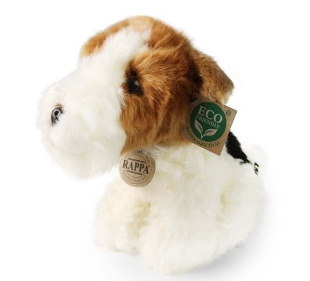 Peluche Chien Fox terrier 20 cm Eco-friendly