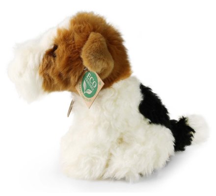 Peluche Chien Fox terrier 20 cm Eco-friendly