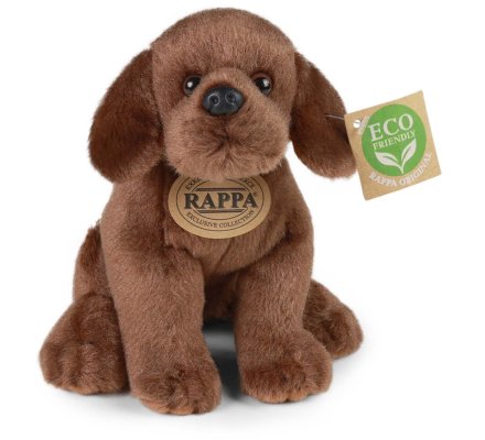 Peluche chien Labrador 20cm Eco-friendly