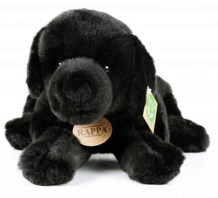 Peluche labrador noir 40 cm Eco-friendly