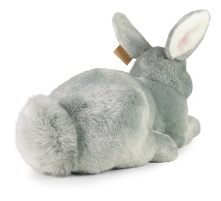 Peluche lapin gris 33 cm Eco friendly 20915