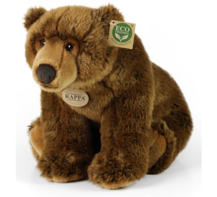 Peluche ours brun 40 cm Eco-friendly