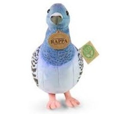Peluche pigeon bleu 20 cm Eco-friendly