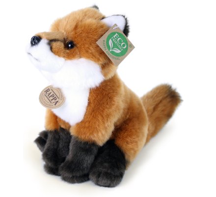 Peluche renard assis 21 cm Eco-friendly