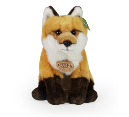 Peluche renard assis 27 cm Eco-friendly