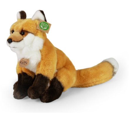 Peluche renard assis 27 cm Eco-friendly