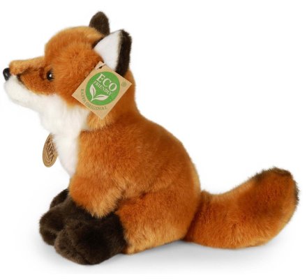 Peluche renard assis 21 cm Eco-friendly