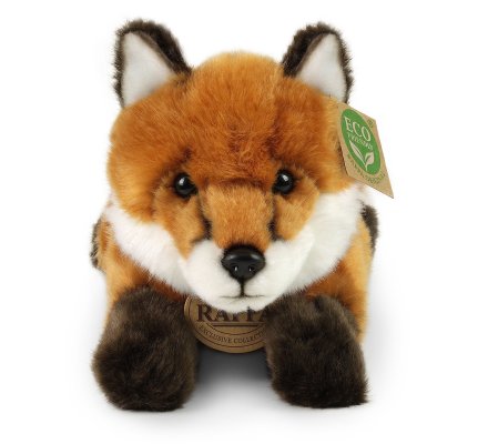 Peluche renard couché 23 cm Eco-friendly