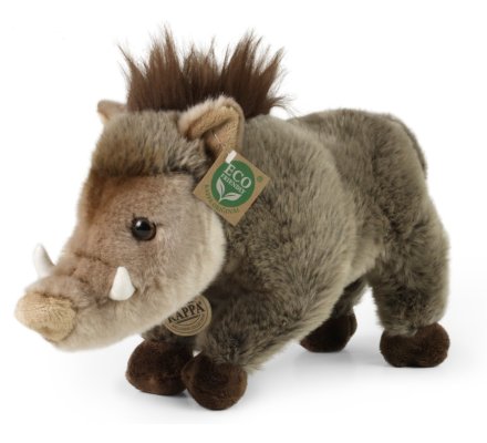 Sanglier Couché Peluche 35cm à Prix Carrefour