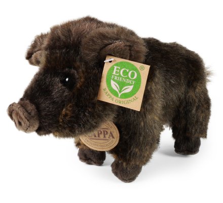 Peluche sanglier debout 20 cm Eco-friendly