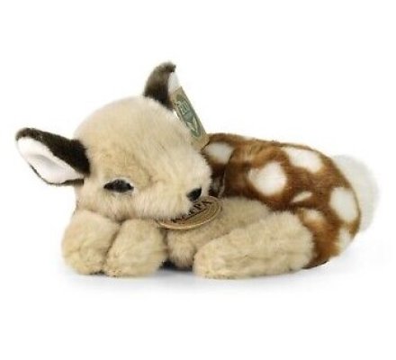 Peluche faon qui dort 18cm Eco-friendly