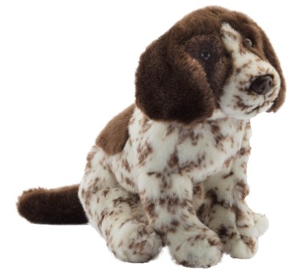 Peluche Pointer assis