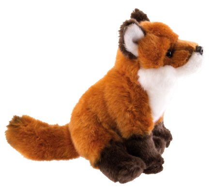 Peluche renard assis 21 cm Eco-friendly