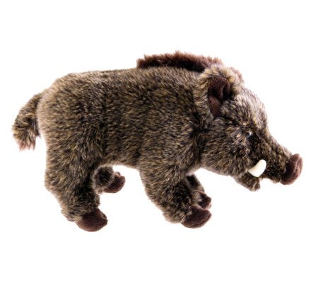 Peluche sanglier 25 cm 