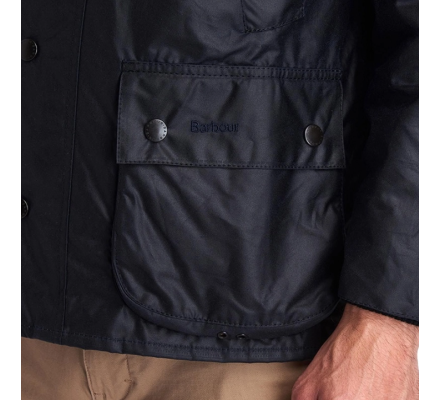 Veste huilée Bedale Wax navy homme BARBOUR