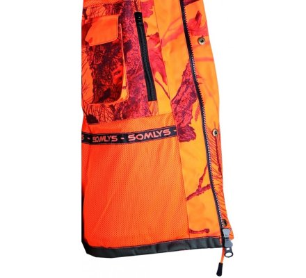 Veste de traque homme orange fluo Spirit SOMLYS