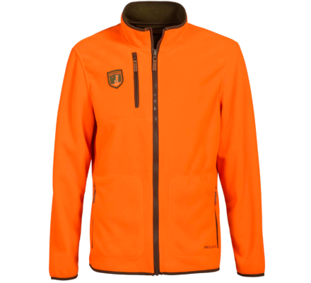 Blouson polaire réversible Finlande kaki/orange PERCUSSION