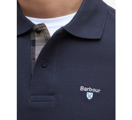 Polo homme bleu navy BARBOUR