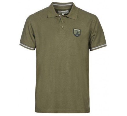 Polo manches courtes brodé sanglier PERCUSSION  