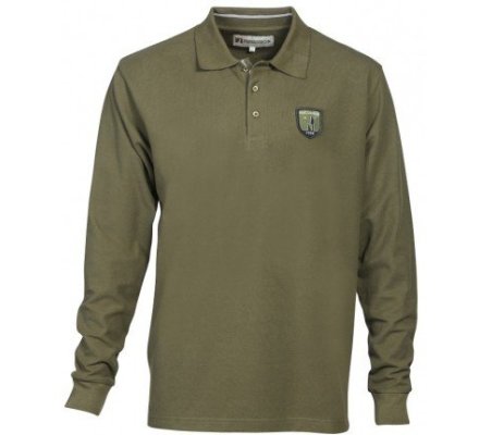 Polo manches longues brodé PERCUSSION  