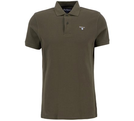 Polo homme vert olive BARBOUR