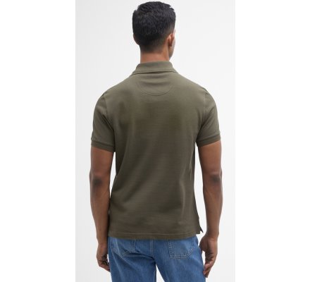 Polo homme vert olive BARBOUR