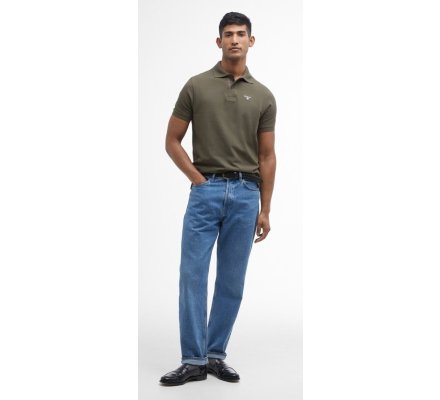 Polo homme vert olive BARBOUR
