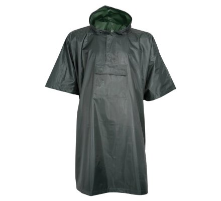 Poncho de pluie kaki PERCUSSION